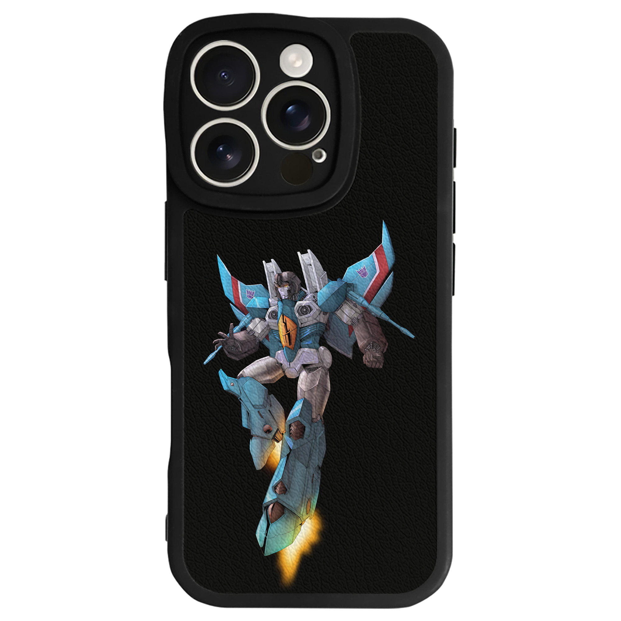 （画像用） Transformers トランスフォーマー 【iPhone 16シリーズ対応】シリコンスマホケース（レザー調） 材質：シリコン